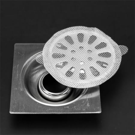 Tuelaly 20Pcs Floor Drain Stickers Disposable Self-adhesive Soft Texture Fine Mesh Firm Anti-blocking Glass Fiber Bathroom Sewer Sink Filter Hair Strainers Kitchen Supplies
Tuelaly 20Pcs Floor Drain Stickers Disposable Self-adhesive Soft Texture Fine Mesh Firm Anti-blocking Glass Fiber Bathroom Sewer Sink Filter Hair Strainers Kitchen Supplies