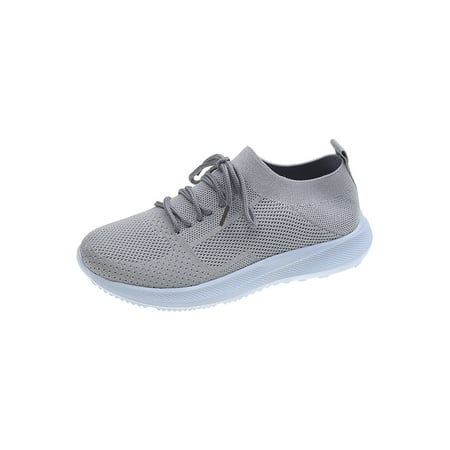 Zodanni Womens Walking Shoes Sports Sneakers Mesh Trainers Lightweight Flats Yoga Anti-Slip Lace Up Sock Sneaker Gray 10
Zodanni Womens Walking Shoes Sports Sneakers Mesh Trainers Lightweight Flats Yoga Anti-Slip Lace Up Sock Sneaker Gray 10