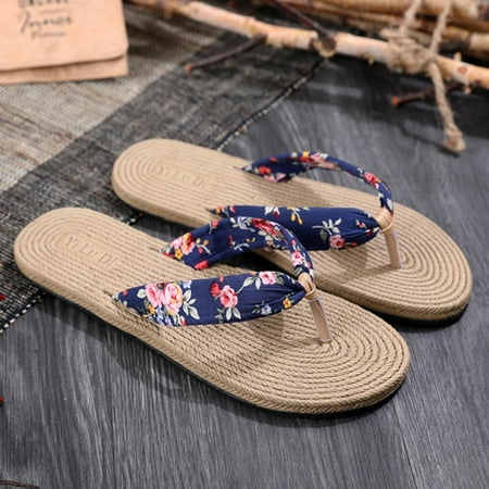 Women Summer Fashion Concise Anti-slip Wear-resistance Flower Pattern Sweet Flip Flops
Women Summer Fashion Concise Anti-slip Wear-resistance Flower Pattern Sweet Flip Flops