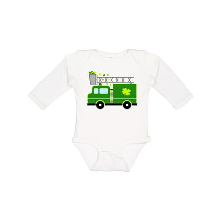 Inktastic St. Patricks Day Fire Truck in Green with Shamrocks Gift Baby Boy or Baby Girl Long Sleeve Bodysuit
Inktastic St. Patricks Day Fire Truck in Green with Shamrocks Gift Baby Boy or Baby Girl Long Sleeve Bodysuit