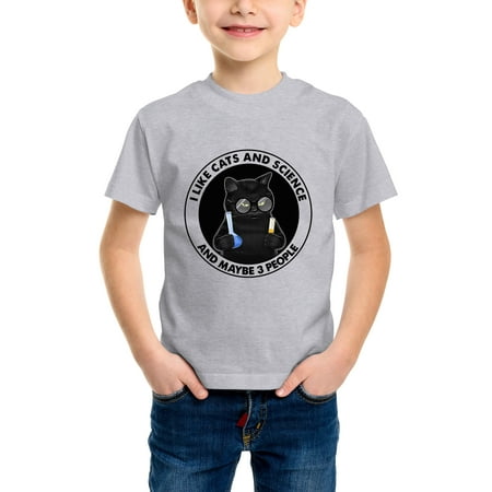 Envmenst Kids Cotton T-Shirt I Like Cats And Science And Maybe 3 People Lover Cats And Science T-Shirt Boys Girls Top
Envmenst Kids Cotton T-Shirt I Like Cats And Science And Maybe 3 People Lover Cats And Science T-Shirt Boys Girls Top