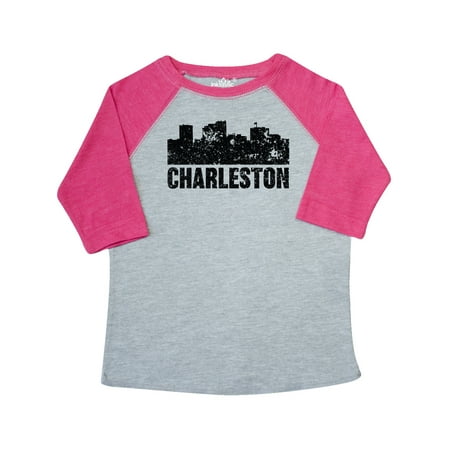 Inktastic Charleston Skyline Grunge Gift Toddler Boy or Toddler Girl T-Shirt