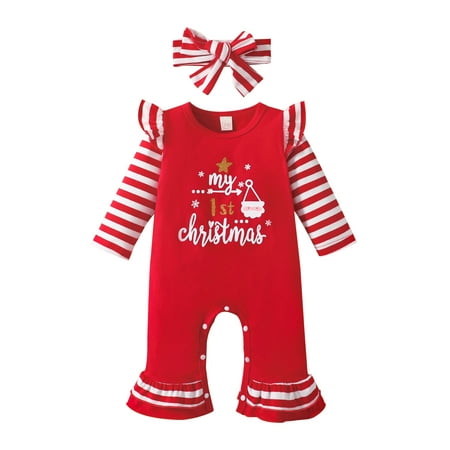 Thaisu Baby Girls 2Pcs Autumn Outfit Long Sleeve Letter Print Patchwork Jumpsuit + Headband
Thaisu Baby Girls 2Pcs Autumn Outfit Long Sleeve Letter Print Patchwork Jumpsuit + Headband