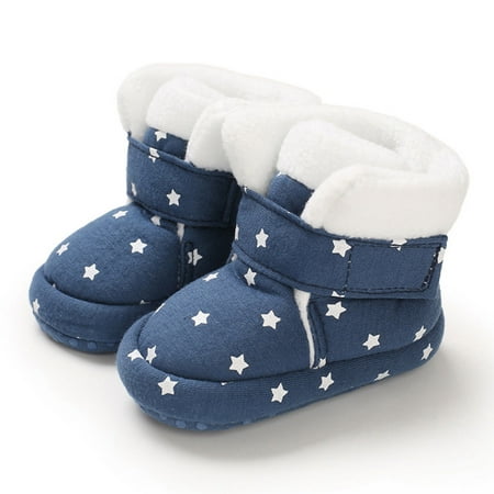 Quealent Baby Girl Shoes Baby Boy Girl Fleece Booties Newborn Cozy Winter Warm Socks Toddler Non-Slip Soft Sole Crib Shoes Blue 0 Months
Quealent Baby Girl Shoes Baby Boy Girl Fleece Booties Newborn Cozy Winter Warm Socks Toddler Non-Slip Soft Sole Crib Shoes Blue 0 Months