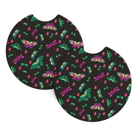 2 Pack Car Cup Coaster - Purple Green Dragonfly Butterfly Car Cup Holder Coaster Anti-Slip Car Coasters Car Interior Accessories Car Assecories for Women Men
2 Pack Car Cup Coaster - Purple Green Dragonfly Butterfly Car Cup Holder Coaster Anti-Slip Car Coasters Car Interior Accessories Car Assecories for Women Men