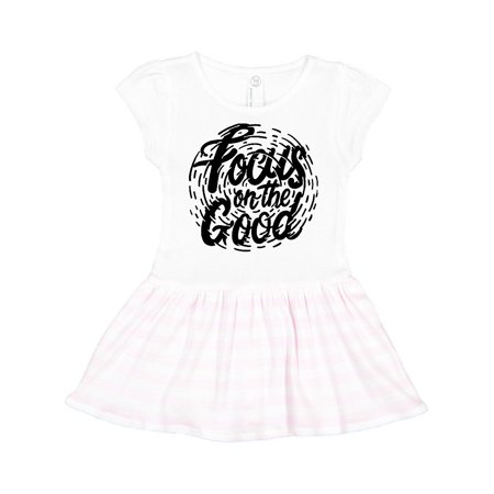 Inktastic Inspirational Quote Focus on the Good in Black Text Gift Toddler Girl Dress
Inktastic Inspirational Quote Focus on the Good in Black Text Gift Toddler Girl Dress