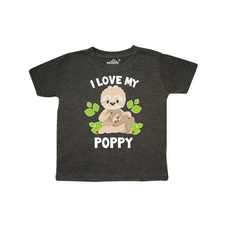 Inktastic Cute Sloth I Love My Poppy with Green Leaves Gift Toddler Boy or Toddler Girl T-Shirt
Inktastic Cute Sloth I Love My Poppy with Green Leaves Gift Toddler Boy or Toddler Girl T-Shirt