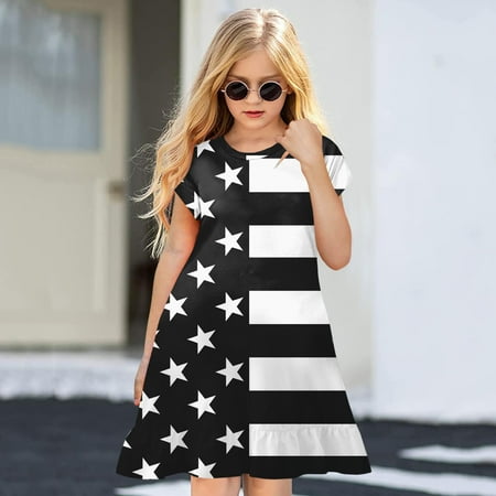 nsendm Lace Panel Dress Kids Toddler Baby Girls Spring Summer Print Ruffle Short Sleeve Active Fashion Daily Girls Size 5 Dress Black 5-6 Years
nsendm Lace Panel Dress Kids Toddler Baby Girls Spring Summer Print Ruffle Short Sleeve Active Fashion Daily Girls Size 5 Dress Black 5-6 Years