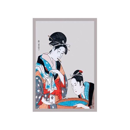 "Face Wash" Print (Canvas Giclee 12x18)