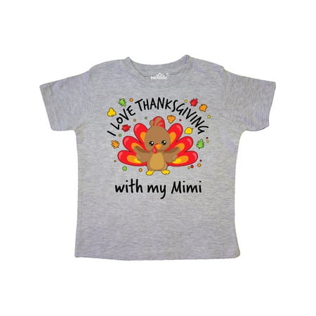 Inktastic I Love Thanksgiving with my Mimi-happy turkey Gift Toddler Boy or Toddler Girl T-Shirt
Inktastic I Love Thanksgiving with my Mimi-happy turkey Gift Toddler Boy or Toddler Girl T-Shirt