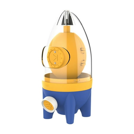 Binpure Kitchen Egg Shaker with Silicone Pad Rocket Shape Hygienic Tool