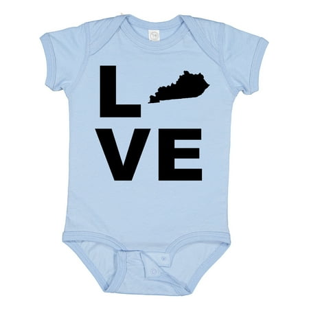 Inktastic Love Kentucky Gift Baby Boy or Baby Girl Bodysuit
