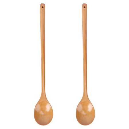 2PCS Wooden Long Handle High Heat Resistanct Cooking Spoon Mixing Spoon Handmade Utensil for Kitchen Restaurant
2PCS Wooden Long Handle High Heat Resistanct Cooking Spoon Mixing Spoon Handmade Utensil for Kitchen Restaurant