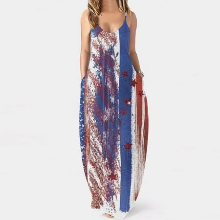 Hvyesh Womens Summer Dresses 2023 Plus Size Boho Maxi Dress 4th of July Print V Neck Sundresses Spaghetti Strap Sleeveless Breezy Dresses Navy
Hvyesh Womens Summer Dresses 2023 Plus Size Boho Maxi Dress 4th of July Print V Neck Sundresses Spaghetti Strap Sleeveless Breezy Dresses Navy