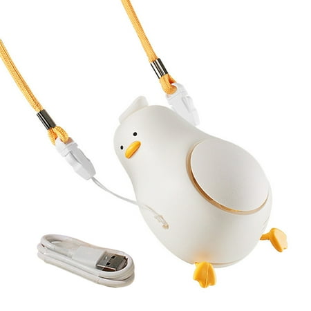 YIMIAO Cooling Fan Duck Shape 3 Gears Adjustable with Hanging Rope Portable Lazy Hanging Neck Fan Dorm Supply
YIMIAO Cooling Fan Duck Shape 3 Gears Adjustable with Hanging Rope Portable Lazy Hanging Neck Fan Dorm Supply