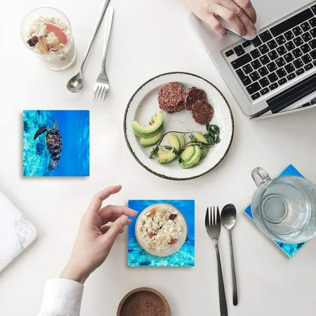ZHANZZK Ocean Sea Turtle Set of 6 Coaster for Drinks Absorbent Ceramic Stone Coasters Cup Mat with Cork Base for Home Kitchen Room Coffee Table Bar Decor
ZHANZZK Ocean Sea Turtle Set of 6 Coaster for Drinks Absorbent Ceramic Stone Coasters Cup Mat with Cork Base for Home Kitchen Room Coffee Table Bar Decor