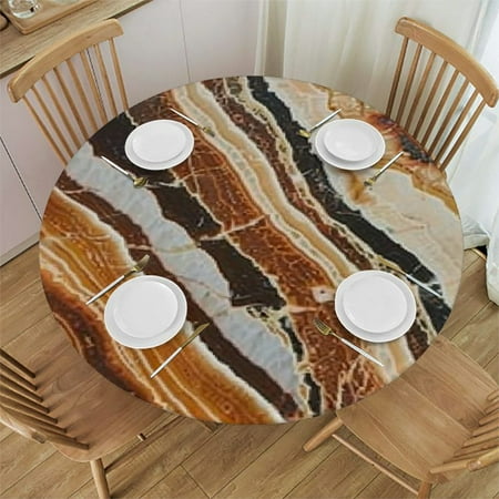 Tllo0ord Mineral Form Round Table Cloth Reversible Elastic Tablecloth Wipe Clean Table Cover for Indoor and Outdoor 38-42
Tllo0ord Mineral Form Round Table Cloth Reversible Elastic Tablecloth Wipe Clean Table Cover for Indoor and Outdoor 38-42