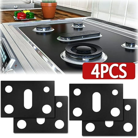 4Pcs Kitchen Stove Top Covers for Gas Burners Non-stick Reusable Gas Range Protector Pad Cleaning Liners(0.4mm)
4Pcs Kitchen Stove Top Covers for Gas Burners Non-stick Reusable Gas Range Protector Pad Cleaning Liners(0.4mm)