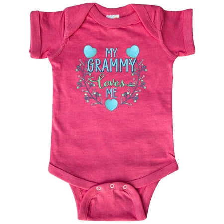Inktastic My Grammy Loves me- painted flowers and hearts Gift Baby Boy or Baby Girl Bodysuit
Inktastic My Grammy Loves me- painted flowers and hearts Gift Baby Boy or Baby Girl Bodysuit