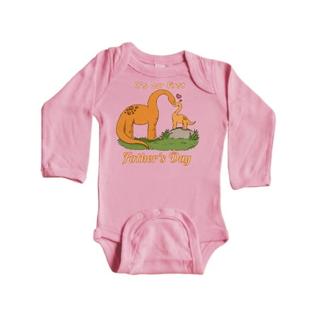 Inktastic It s Our 1st Father s Day Brontosaurus Family Gift Baby Boy or Baby Girl Long Sleeve Bodysuit
Inktastic It s Our 1st Father s Day Brontosaurus Family Gift Baby Boy or Baby Girl Long Sleeve Bodysuit