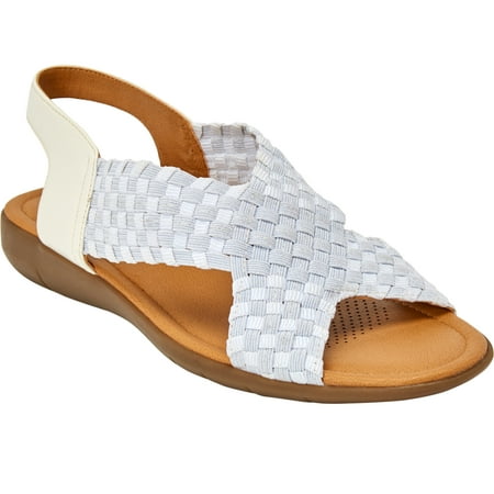 Comfortview Women s Wide Width The Celestia Sling Sandal Sandal
