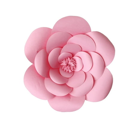 HEMOTON 1PC 20cm 3D Paper Flower Wall Decor for Party Home Wedding Backdrop Decoration (Pink)
HEMOTON 1PC 20cm 3D Paper Flower Wall Decor for Party Home Wedding Backdrop Decoration (Pink)