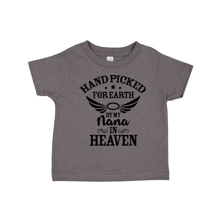 Inktastic Handpicked for Earth by My Nana in Heaven with Angel Wings Gift Toddler Boy or Toddler Girl T-Shirt
Inktastic Handpicked for Earth by My Nana in Heaven with Angel Wings Gift Toddler Boy or Toddler Girl T-Shirt