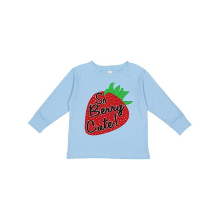 Inktastic So Berry Cute! Gift Toddler Boy or Toddler Girl Long Sleeve T-Shirt 
Inktastic So Berry Cute! Gift Toddler Boy or Toddler Girl Long Sleeve T-Shirt