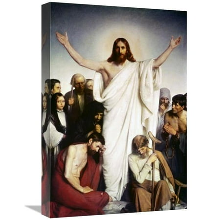 22 in. Christ the Comforter Art Print - Carl Bloch