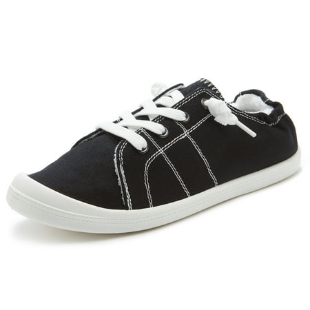 Weestep Women s Slip on Sneaker(8. Black)