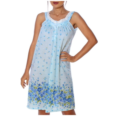 BellaMarte Women s Floral Sleeveless Embroidered Pointelle Nightgown Plus Size 4XL Color Blue
BellaMarte Women s Floral Sleeveless Embroidered Pointelle Nightgown Plus Size 4XL Color Blue