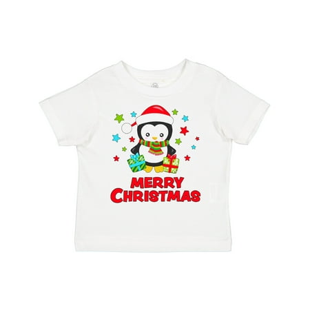 Inktastic Merry Christmas Penguin in Santa Hat with Gifts Gift Toddler Boy or Toddler Girl T-Shirt
Inktastic Merry Christmas Penguin in Santa Hat with Gifts Gift Toddler Boy or Toddler Girl T-Shirt