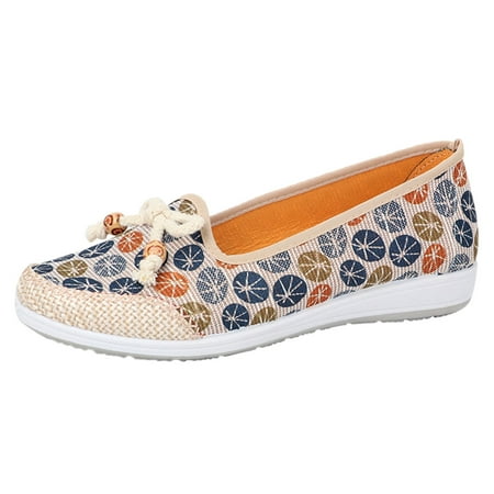 CBGELRT Shoes for Women Fashion Spring And Summer Women Casual Shoes Flat Bottom Light Round Toe And Colorful Print Bow Women s Slip On Shoe Fashion Womens Shoes
CBGELRT Shoes for Women Fashion Spring And Summer Women Casual Shoes Flat Bottom Light Round Toe And Colorful Print Bow Women s Slip On Shoe Fashion Womens Shoes