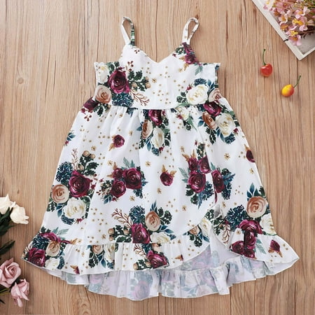 Huilaibazo Girls Dress Girls Child Sleeveless Flowers Prints Suspenders Dresses Princess Dress
Huilaibazo Girls Dress Girls Child Sleeveless Flowers Prints Suspenders Dresses Princess Dress