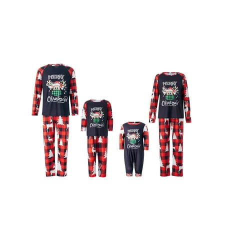 Coduop Matching Christmas Pajamas Set for Family Holiday Sleepwear Pjs for Dad/Mom/Kid/Baby/Dog
Coduop Matching Christmas Pajamas Set for Family Holiday Sleepwear Pjs for Dad/Mom/Kid/Baby/Dog