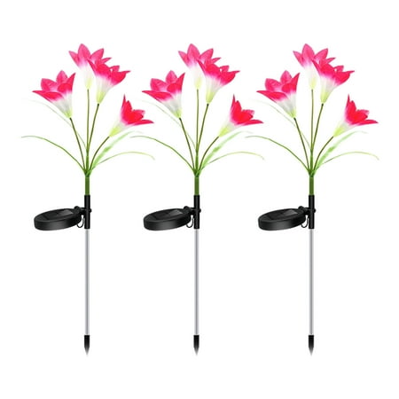 Cglfd Solar Lights Outdoor Garden Pile Lantern Led Lilys Solar Lights For Yard Garden Yard Decoration (Outdoor Solar Lights Pack Of 3)
Cglfd Solar Lights Outdoor Garden Pile Lantern Led Lilys Solar Lights For Yard Garden Yard Decoration (Outdoor Solar Lights Pack Of 3)