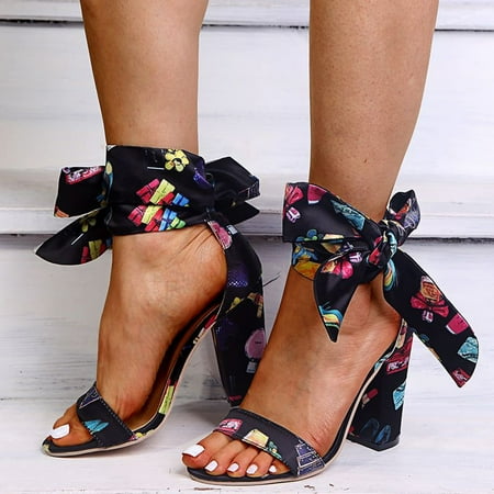 HIMIWAY Sandals Women Platform Sandals Women s Summer Lace-up High Heels Open Toe Bow Color High Heel Sandals Black 35
HIMIWAY Sandals Women Platform Sandals Women s Summer Lace-up High Heels Open Toe Bow Color High Heel Sandals Black 35