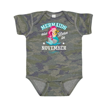 Inktastic Mermaids Are Born in November Birthday Gift Baby Girl Bodysuit
Inktastic Mermaids Are Born in November Birthday Gift Baby Girl Bodysuit