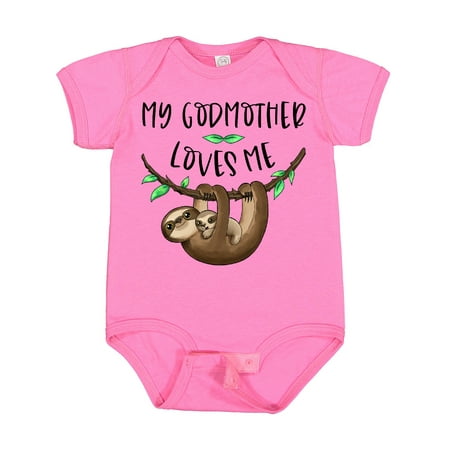 Inktastic My Godmother Loves Me Cute Sloth and Baby Gift Baby Boy or Baby Girl Bodysuit
Inktastic My Godmother Loves Me Cute Sloth and Baby Gift Baby Boy or Baby Girl Bodysuit