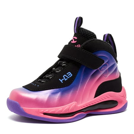 Girls Boys Basketball Shoes Cushioned Shock Absorption Comfy Athletic Running Shoes Outdoor Non Slip Walking Shoes For Toddler Children Kids Sneakers
Girls Boys Basketball Shoes Cushioned Shock Absorption Comfy Athletic Running Shoes Outdoor Non Slip Walking Shoes For Toddler Children Kids Sneakers