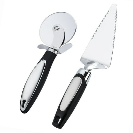 Stainless Steel Pizza Knife and Spatula Two-Piece Set Home Pizza Knife Cake Tool Wheel Baking Tools Cake Spatula
Stainless Steel Pizza Knife and Spatula Two-Piece Set Home Pizza Knife Cake Tool Wheel Baking Tools Cake Spatula