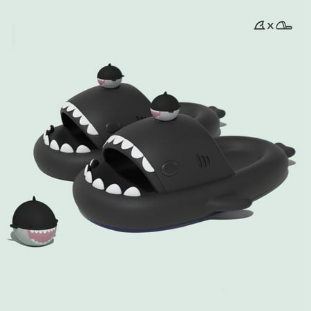 PIKADINGNIS Fashion Panda Print Shark Slippers Summer Man Women Couple Thick Bottom Bathing Home Slides Indoor Outdoor Beach Flip Flops
PIKADINGNIS Fashion Panda Print Shark Slippers Summer Man Women Couple Thick Bottom Bathing Home Slides Indoor Outdoor Beach Flip Flops