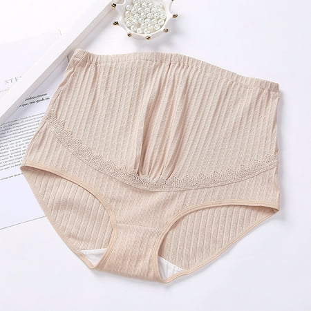 HRSR Women Under the Bump Maternity Cradle Briefs High Elastic High Waist Pregnancy Cotton Underwear(Nude L)
HRSR Women Under the Bump Maternity Cradle Briefs High Elastic High Waist Pregnancy Cotton Underwear(Nude L)