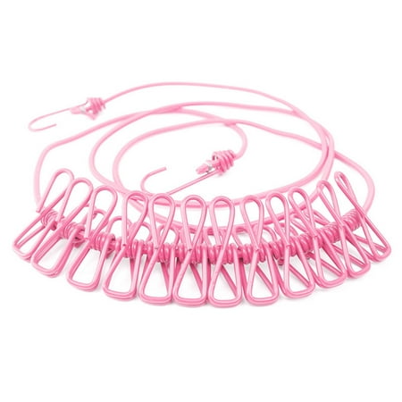 GYMNASTIKA 180cm Elastic Outdoor Clothesline Pants Laundry Drying Hanger Rope with 12 Clips
GYMNASTIKA 180cm Elastic Outdoor Clothesline Pants Laundry Drying Hanger Rope with 12 Clips