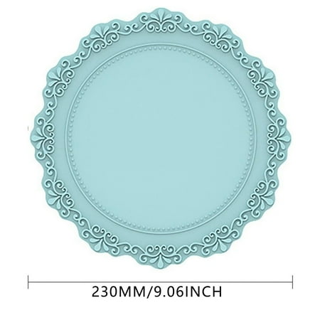 Christmas Clearance Tableware Luxury Silicone Placemat With Lace Flower Design Easy To Wash Long Life by Style
Christmas Clearance Tableware Luxury Silicone Placemat With Lace Flower Design Easy To Wash Long Life by Style