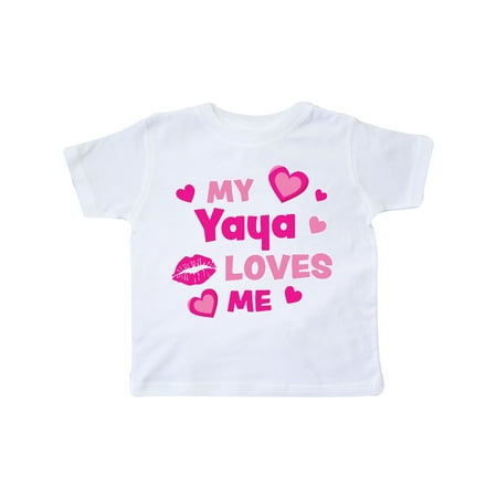 Inktastic Valentine s Day My Yaya Loves Me Hearts and Lips Gift Toddler Boy or Toddler Girl T-Shirt
Inktastic Valentine s Day My Yaya Loves Me Hearts and Lips Gift Toddler Boy or Toddler Girl T-Shirt