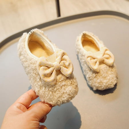 Cathalem Sheep Boots for Girls Fashion Winter Children Boots Girls Flat Bottom Non Slip Cotton Shoes Solid Color Plush Warm Cute Shoes White 3 Years
Cathalem Sheep Boots for Girls Fashion Winter Children Boots Girls Flat Bottom Non Slip Cotton Shoes Solid Color Plush Warm Cute Shoes White 3 Years