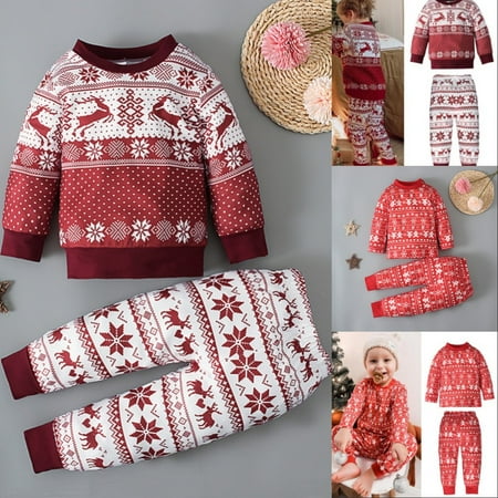 2Pcs Toddler Kids Christmas Pajamas Set 0-6T BULLPIANO Christmas Baby Boys Girls Long Sleeve Hoodie Top+Long Pants Loungewear Set 0-12M 12M-6T
2Pcs Toddler Kids Christmas Pajamas Set 0-6T BULLPIANO Christmas Baby Boys Girls Long Sleeve Hoodie Top+Long Pants Loungewear Set 0-12M 12M-6T