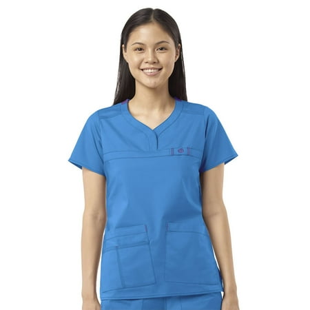 Patience - Women s Curved Notch Neck Top