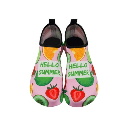 Woobling Unisex Beach Shoe Flats Water Shoes Quick Dry Aqua Socks Hiking Barefoot Outdoor Slip On Casual Pink 5.5-6
Woobling Unisex Beach Shoe Flats Water Shoes Quick Dry Aqua Socks Hiking Barefoot Outdoor Slip On Casual Pink 5.5-6